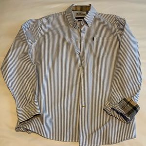 Barbour Striped Button Down Shirt